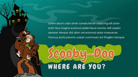 Scooby Doo Presentation Template