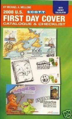 Scott Us First Day Cover Catalogue & Checklist