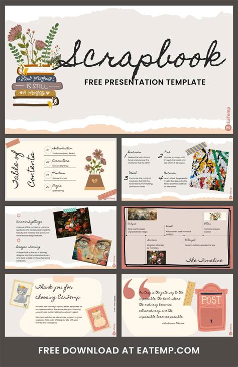Scrapbook Powerpoint Template