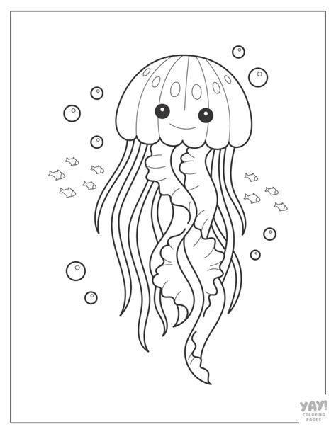 Sea Creatures Coloring Pages Printables