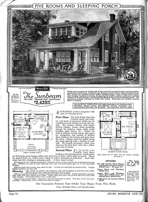 Sears Catalog Home Plans