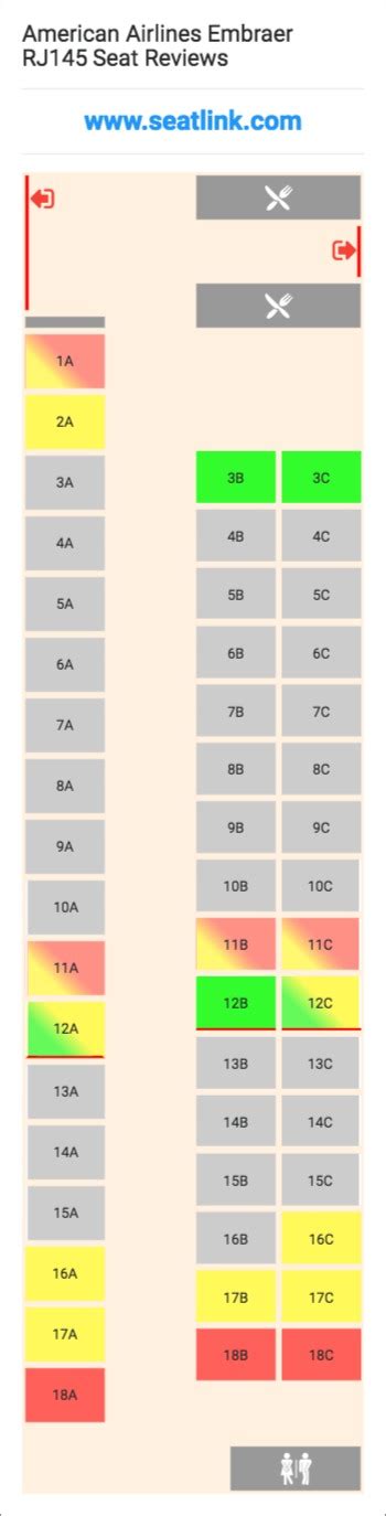 Seating Chart For Embraer Rj145