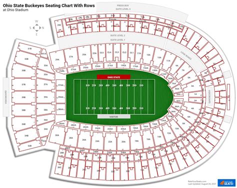 Seating Chart For The Horseshoe At Ohio State