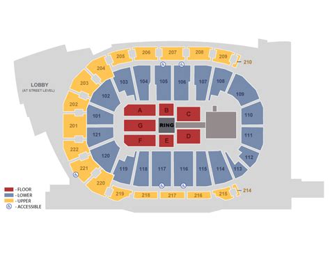 Seating Chart Ford Center Frisco