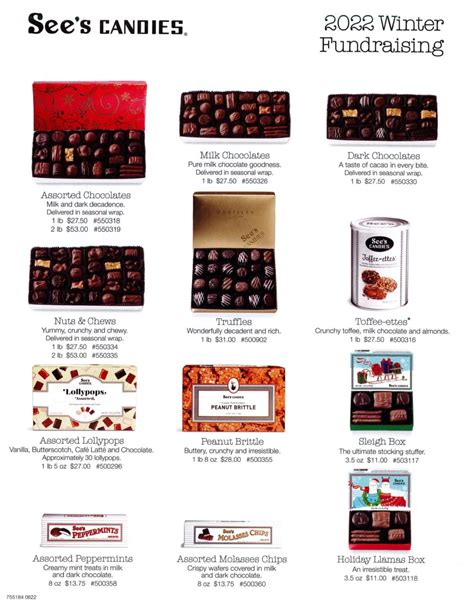Sees Candy Fundraiser Catalog