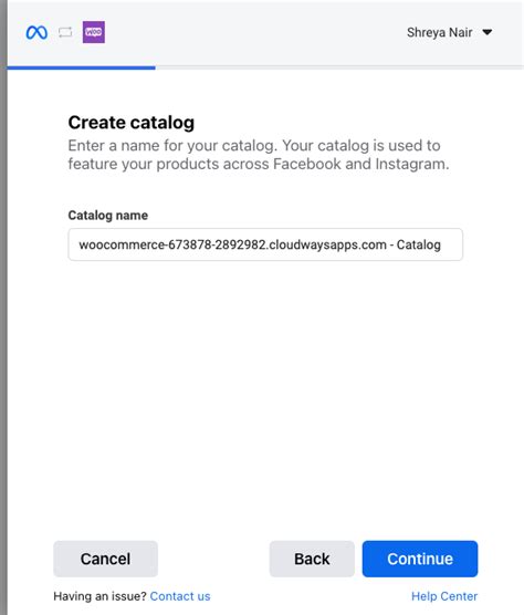 Selected Catalog Is Not Eligible For Facebook Commerce