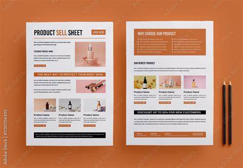 Sell Sheet Template Free