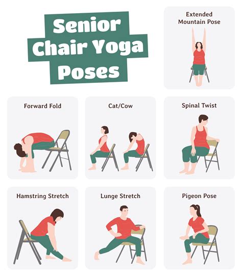 Senior Chair Yoga Printable