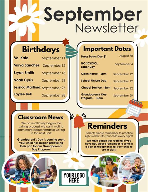 September Newsletter Template
