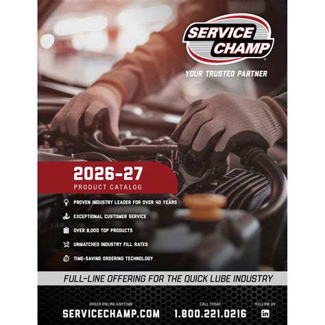 Service Champ Online Catalog