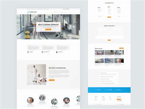 Service Website Template
