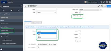 Servicenow Business Rule Affect All Service Catalog Variables