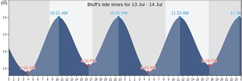 Shellman Bluff Tide Chart