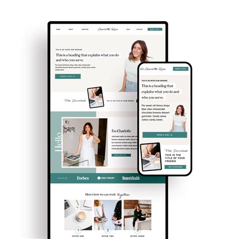 Showit Templates For Coaches