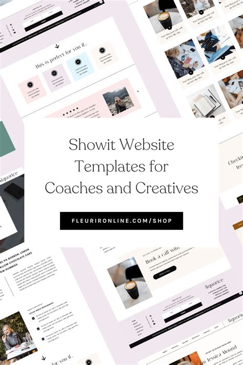 Showit Templates For Creatives
