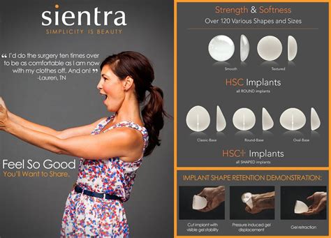 Sientra Implant Size Chart
