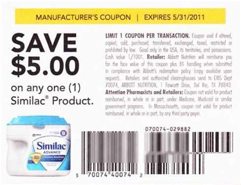 Similac Coupons Printable