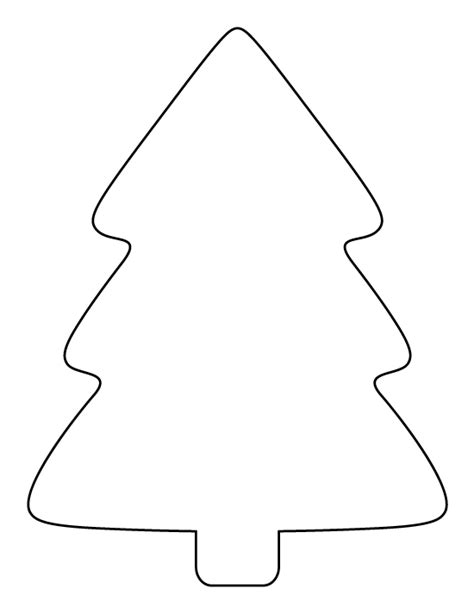 Simple Christmas Tree Template