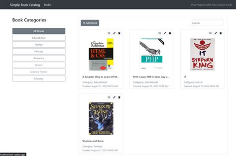 Simple Products Catalog Page Using Php Source Code