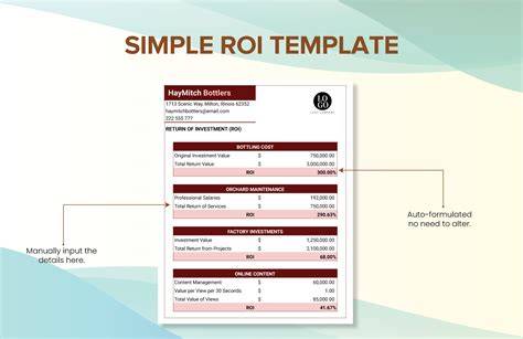 Simple Roi Template