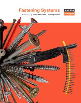 Simpson Fasteners Catalog