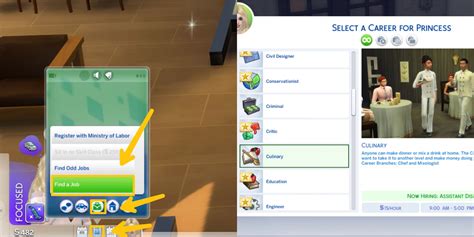 Sims 4 Culinary Career Cheat