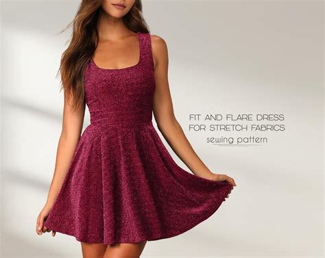 Skater Dress Template