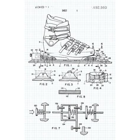 Ski Binding Templates