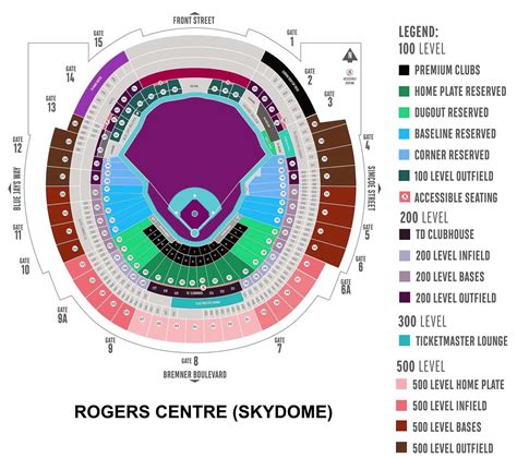 Skydome Concert Seating Chart