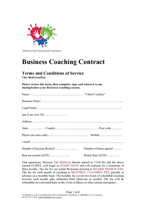 Small Business Contracts Templates
