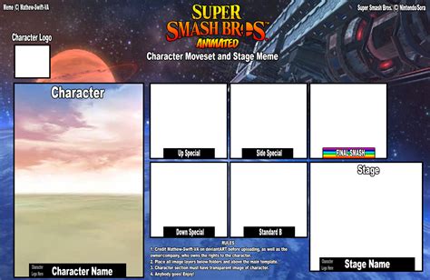Smash Bros Template