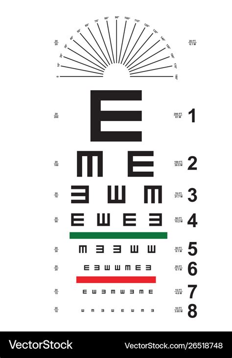 Snellen E Chart Printable