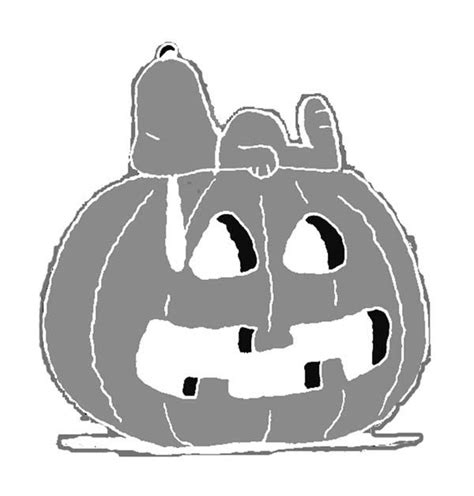 Snoopy Jack O Lantern Templates