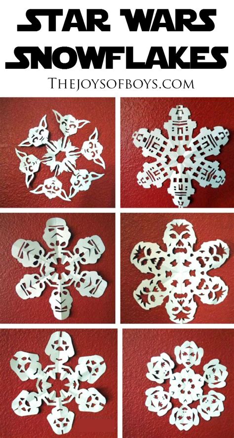 Snowflake Template Star Wars