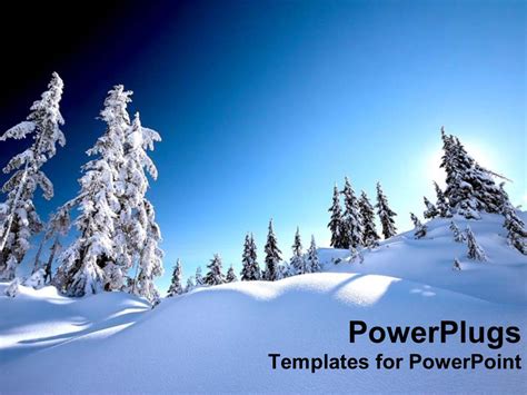Snowy Powerpoint Template