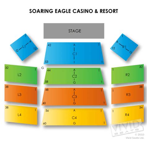 Soaring Eagle Seating Chart With Seat Numbers