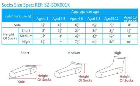 Sock Size Chart Nike