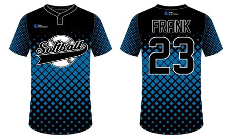 Softball Jersey Design Template
