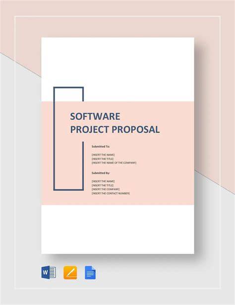 Software Development Proposal Template Word