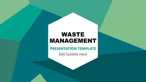 Solid Waste Management Powerpoint Templates Free Download