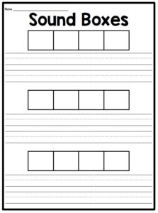 Sound Boxes Template