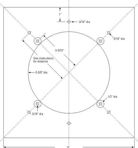Speaker Cut Out Templates
