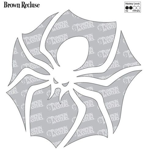 Spider Pumpkin Carving Templates
