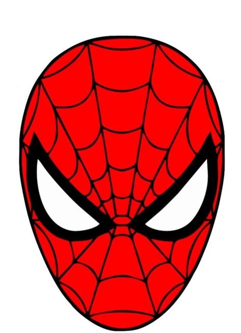 Spiderman Mask Printable