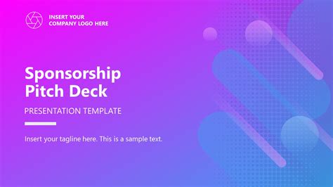 Sponsorship Deck Template