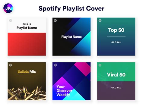 Spotify Playlist Template