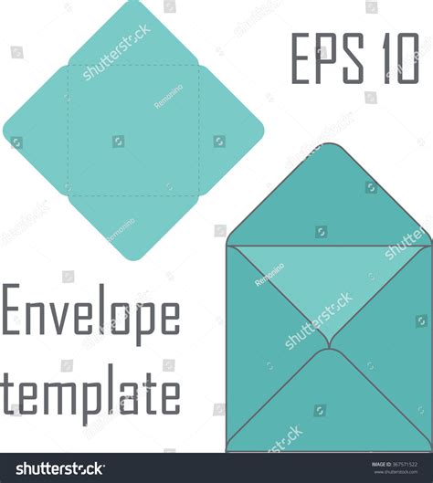 Square Envelope Template