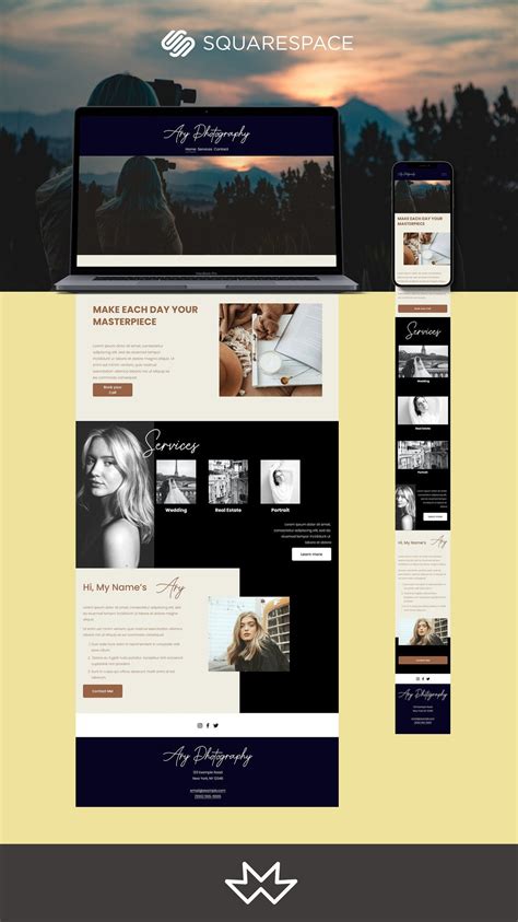 Squarespace Agency Template