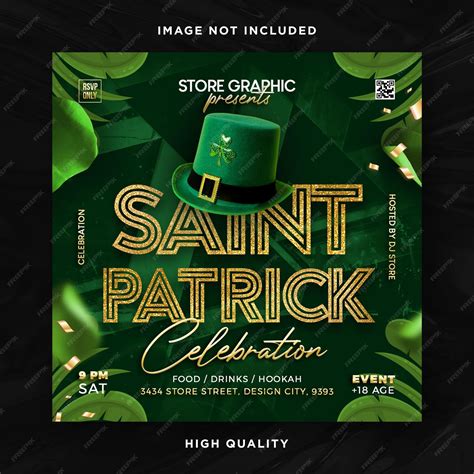 St Patricks Day Flyer Template
