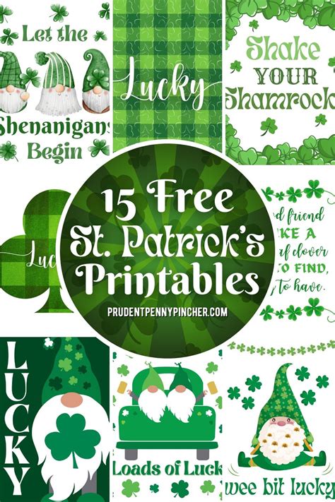 St Patricks Day Free Printables